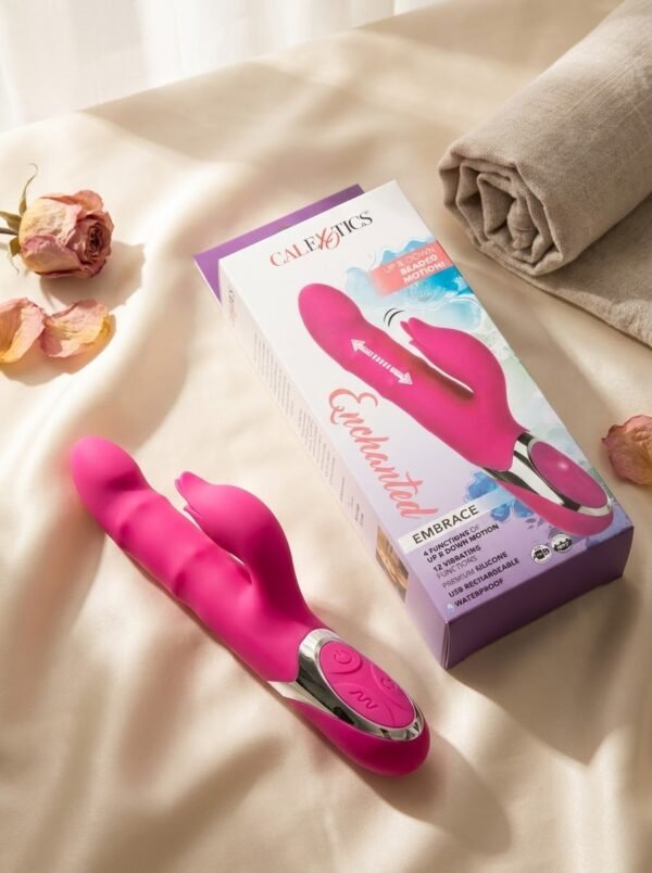 Wibrator Enchanted Embrace – ruchome koraliki, IPX7, 12 funkcji