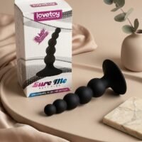 lure-me-2 Korek analny perełkowy Lure Me – silikonowy