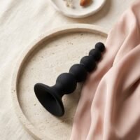 lure-me-4 Korek analny perełkowy Lure Me – silikonowy