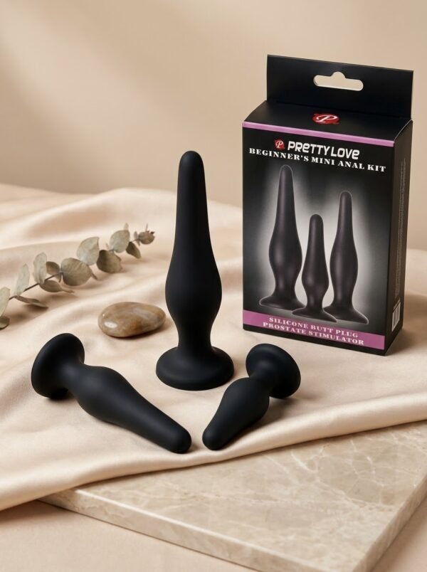 mini-anal-kit-3 Zestaw korków analnych Pretty Love Mini Anal Kit (3 szt.)