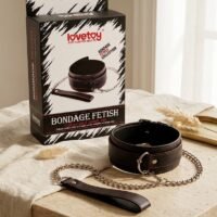 obroza-lovetoy-5 Obroża BDSM ze smyczą LOVETOY – ekoskóra