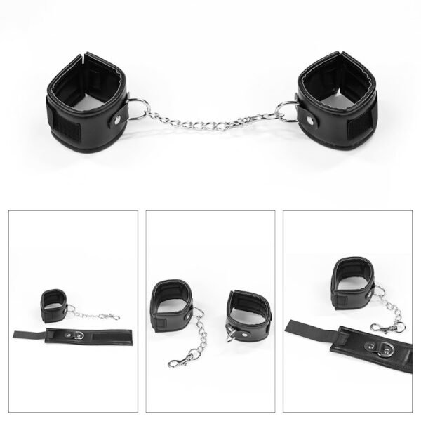 zestaw-bdsm-deluxe-4 Zestaw BDSM Deluxe LOVETOY – kajdanki, knebel, piórko